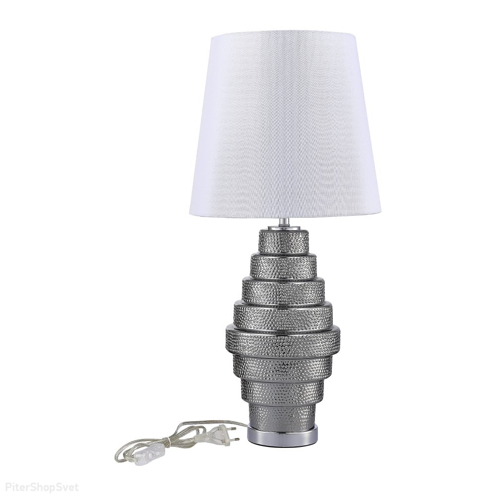 Настольная лампа, хром/дымчатый/серый «Rexite» SL1001.104.01