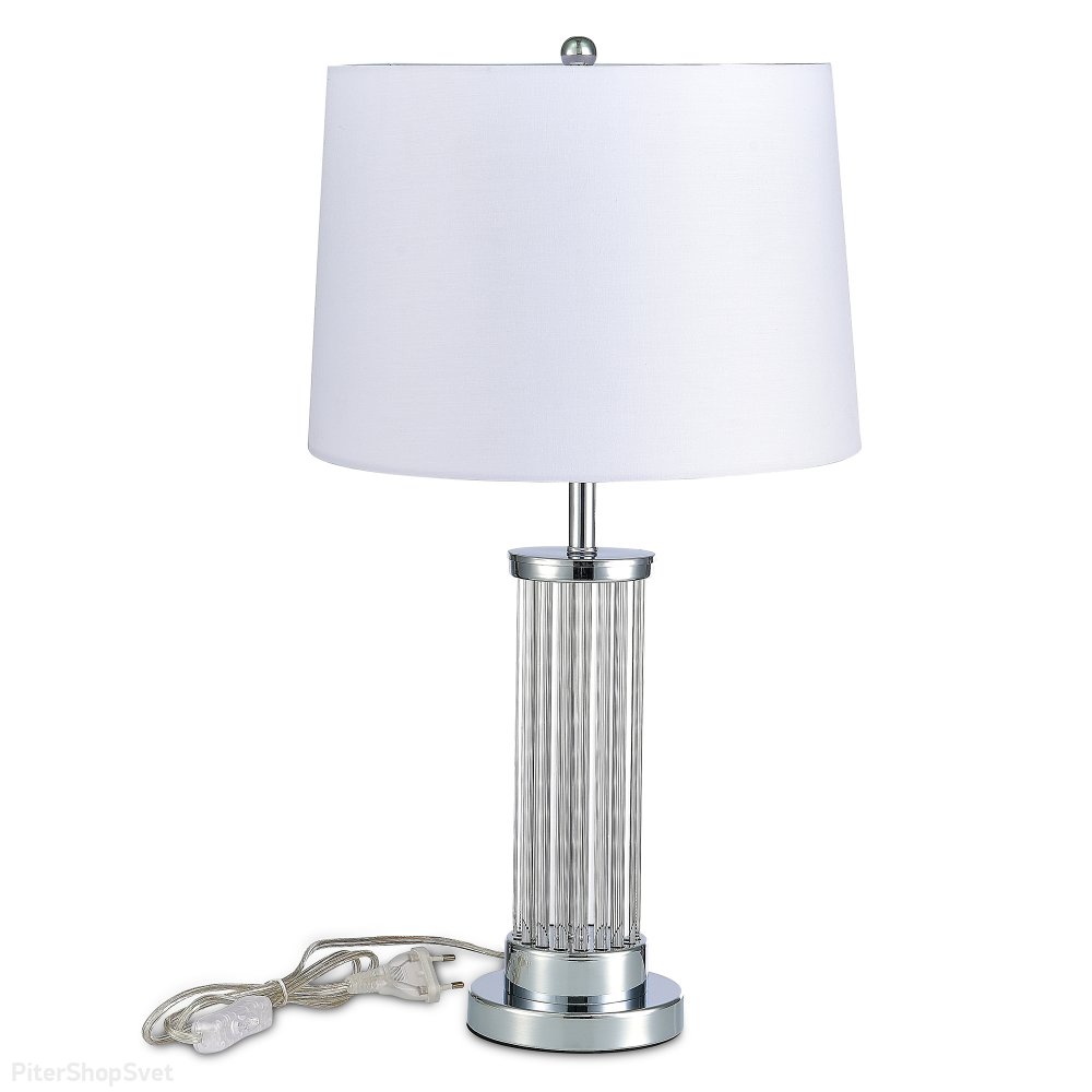 Настольная лампа, хром/белый «Corsi» SL1003.104.01