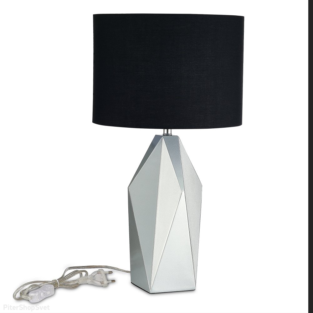 Настольная лампа, серебристый/чёрный «Marioni» SL1004.904.01