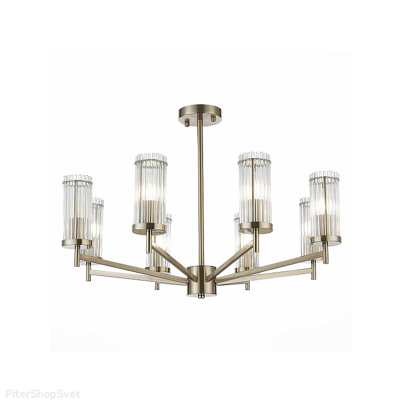 Люстра на штанге цвета никеля «BITONTO» SL1233.102.08