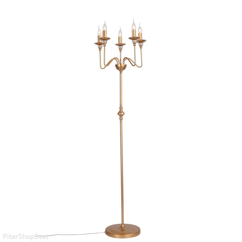 Торшер со свечами «NOVENTO» SL186.205.05