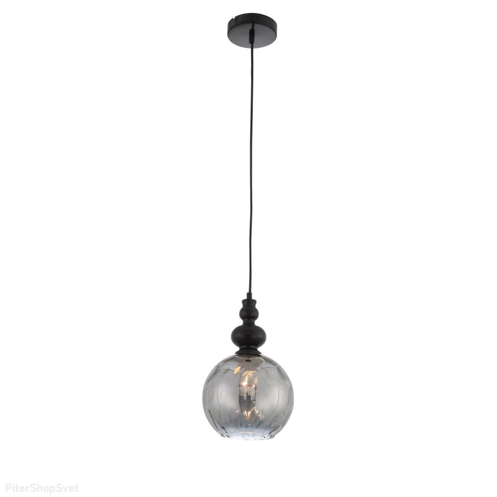 Подвесной светильник с дымчатым плафоном «Bacineto» SL374.413.01