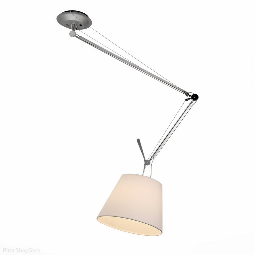 Направляемый потолочный светильник с белым абажуром «Reduzion» SL464.103.01