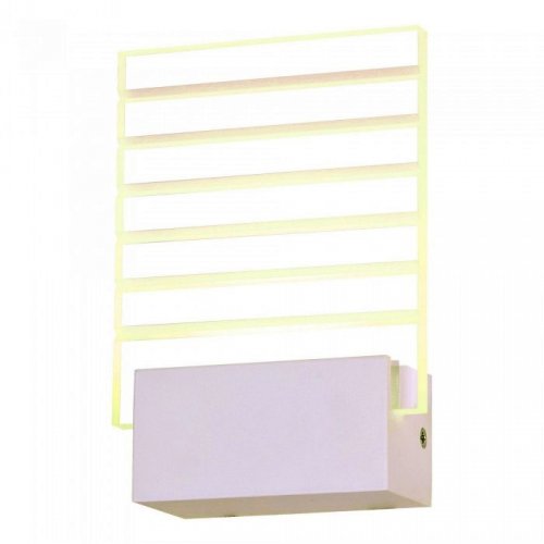 Бра с прямоугольной прозрачной пластиной SL580.101.01 LUOGO St Luce