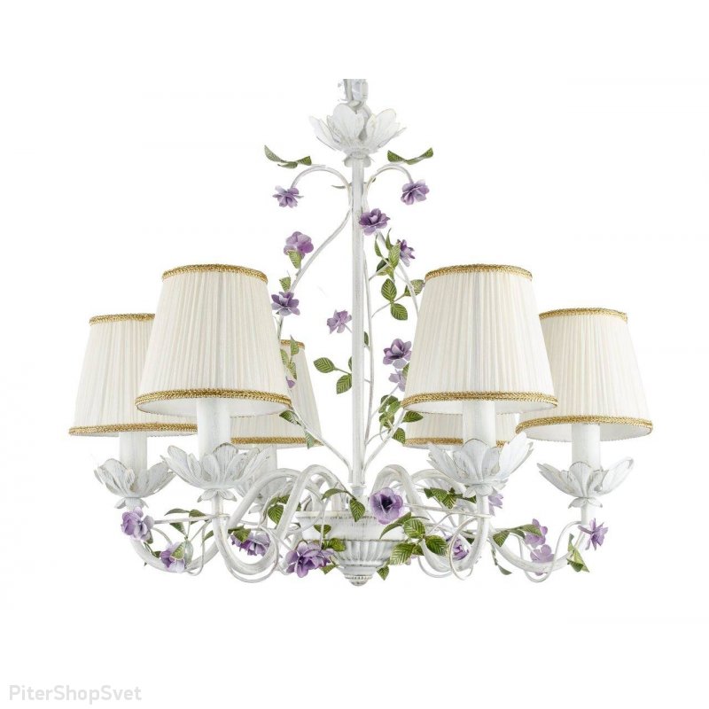 Люстра с цветочками «Fiori» SL695.503.06