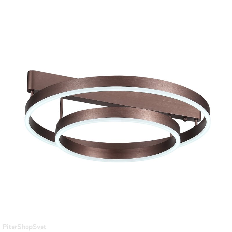 Потолочная люстра два кольца с пультом «ONZE» SL944.402.02