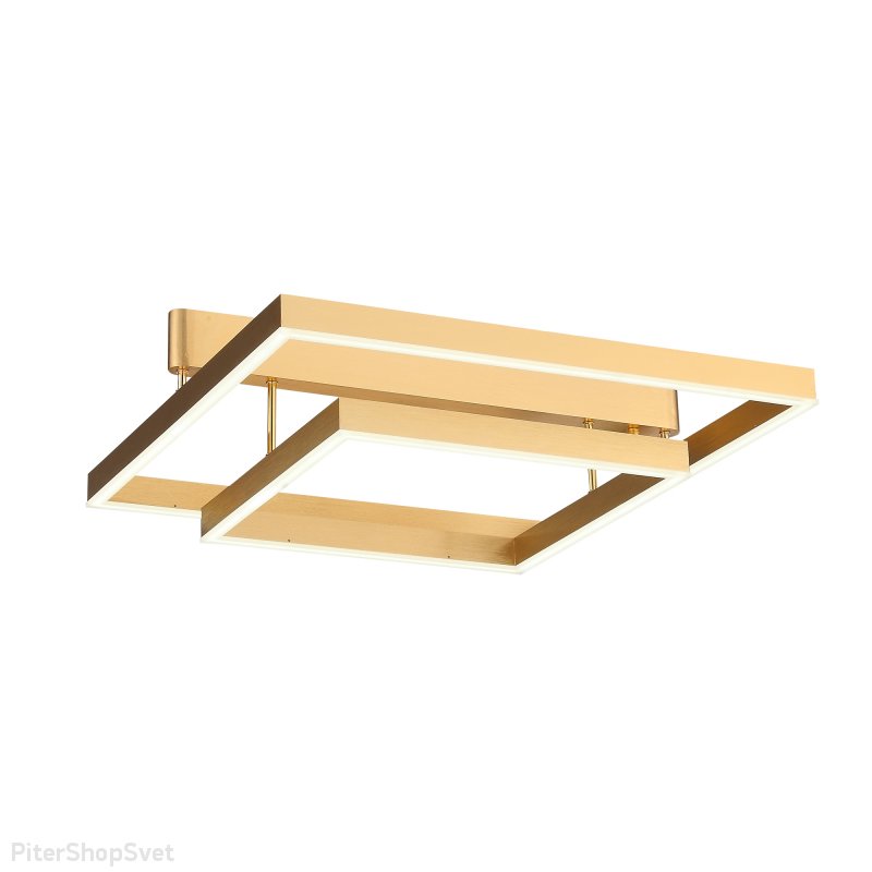 Люстра квадрат 60 на 60 см с пультом «PIAZZA» SL945.202.02