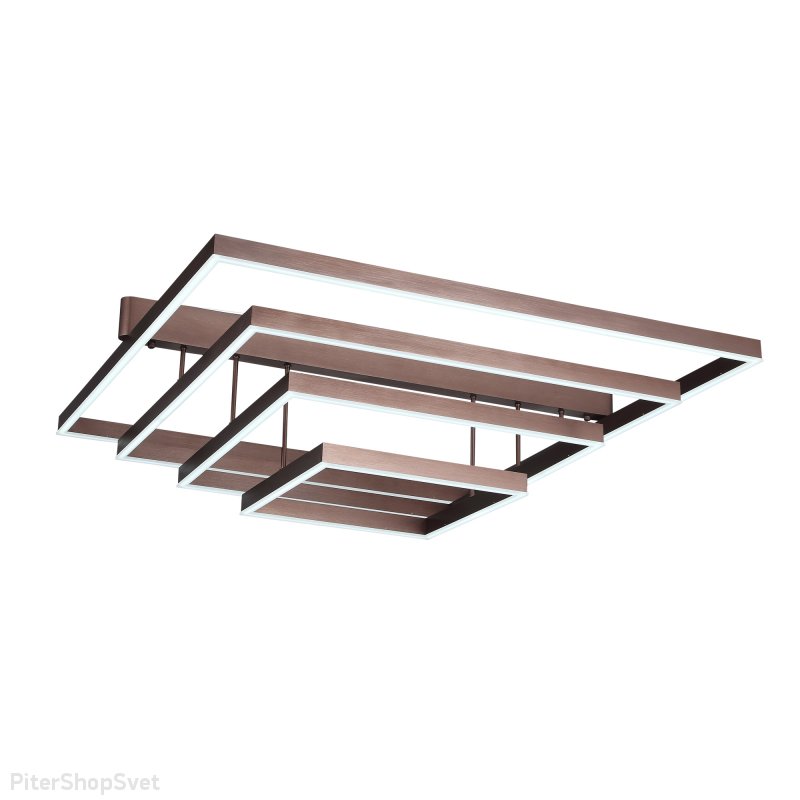 Люстра квадраты с пультом «PIAZZA» SL945.402.04