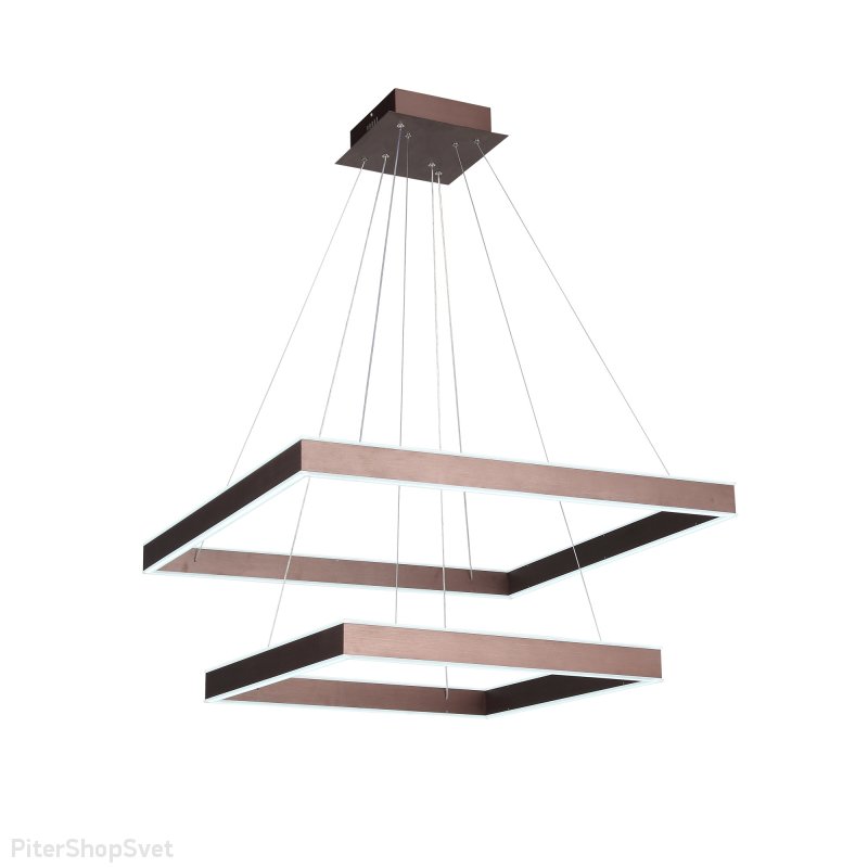 Люстра два квадрата с пультом «PIAZZA» SL945.403.02