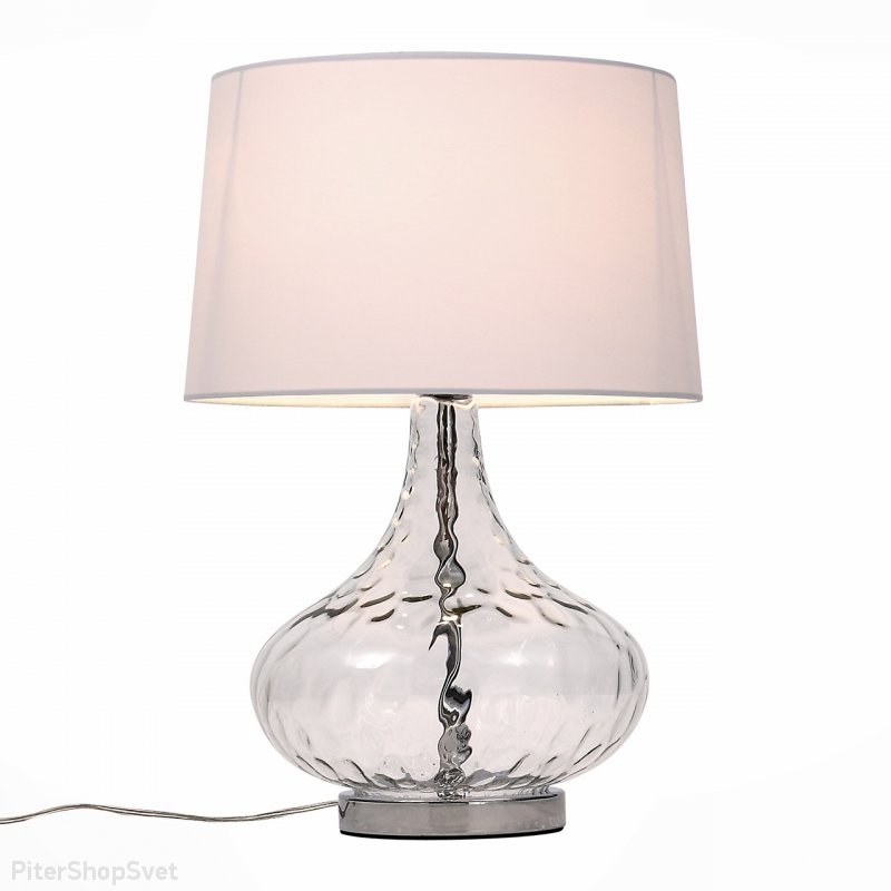 Настольная лампа с текстильным абажуром «AMPOLLA» SL973.104.01