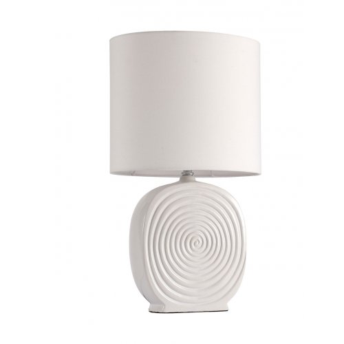Белая настольная лампа из керамики SL991.504.01 TABELLA St Luce