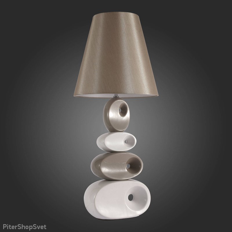 Настольная лампа пирамида из камней «Tabella» SL998.504.01