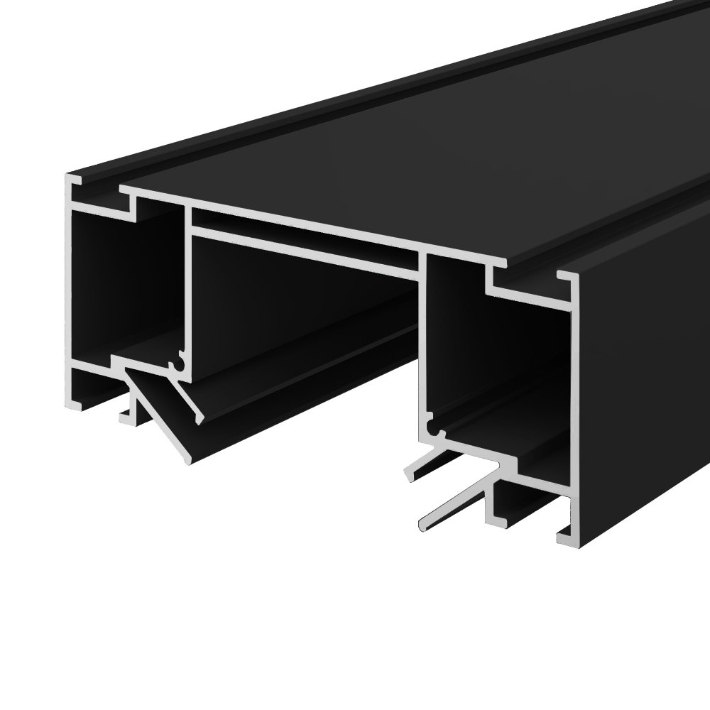2м профиль для монтажа низкопрофильного трека в натяжной потолок «SKYLINE 48+» ST1047.429.02