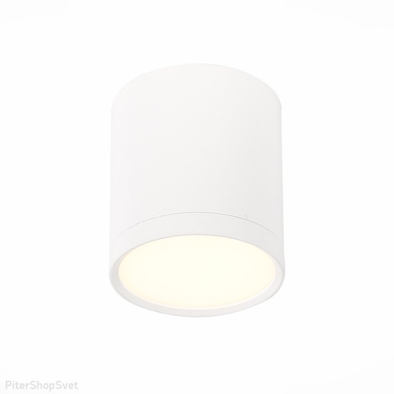 Белый накладной потолочный светильник цилиндр 5Вт 3000К 120° «Rene» ST113.532.05