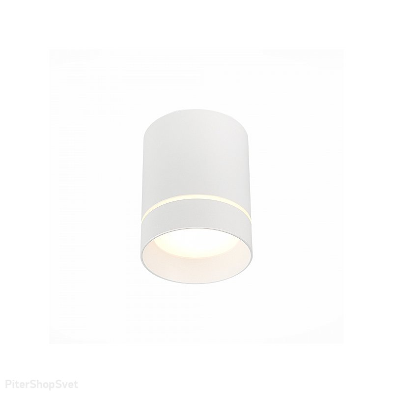 Белый накладной потолочный светильник цилиндр 7Вт 4000К «ST115» .542.07