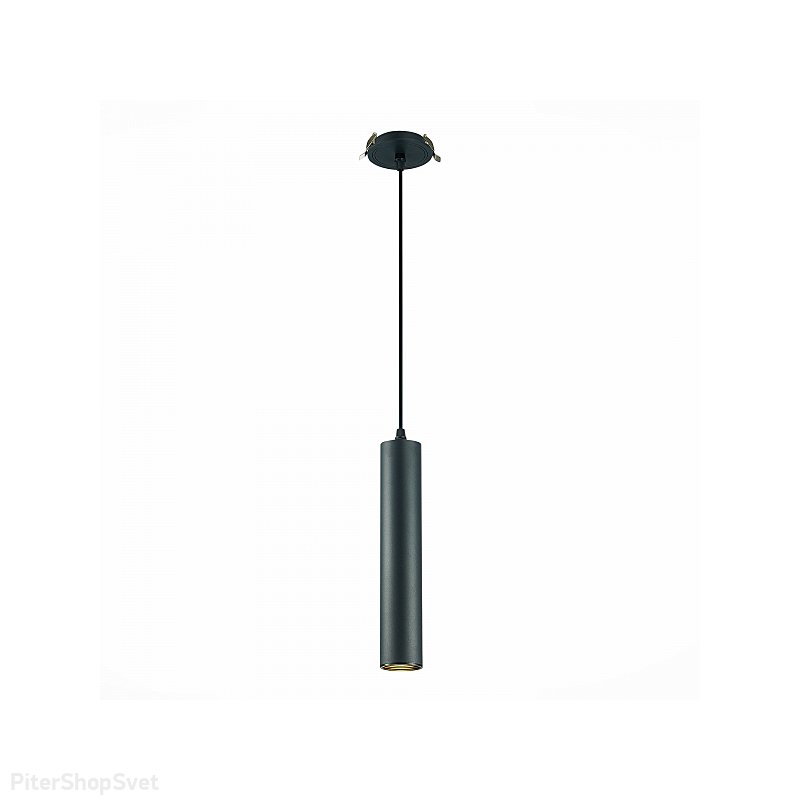 Чёрный встраиваемый подвесной светильник ST151.408.01