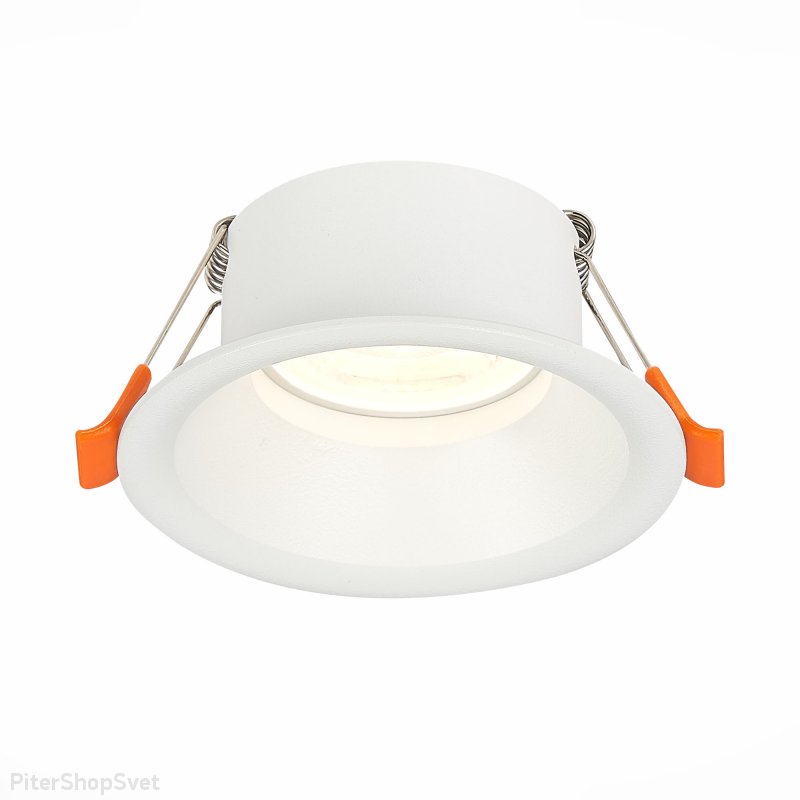 Белый встраиваемый светильник «Barra» ST201.508.01