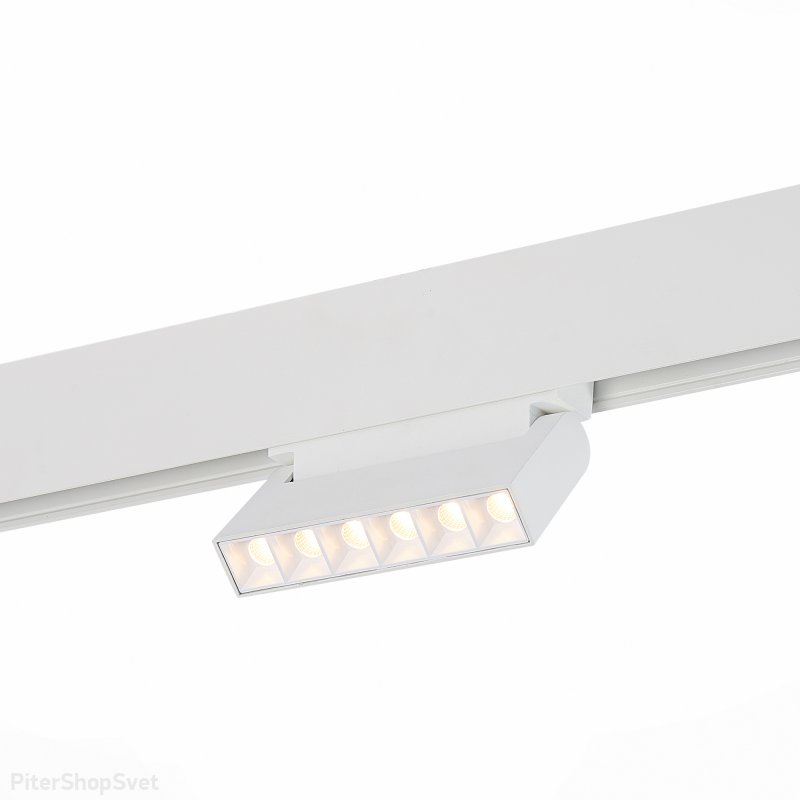 Белый трековый светильник 6Вт 3000К для магнитного шинопровода «NANE» ST364.536.06