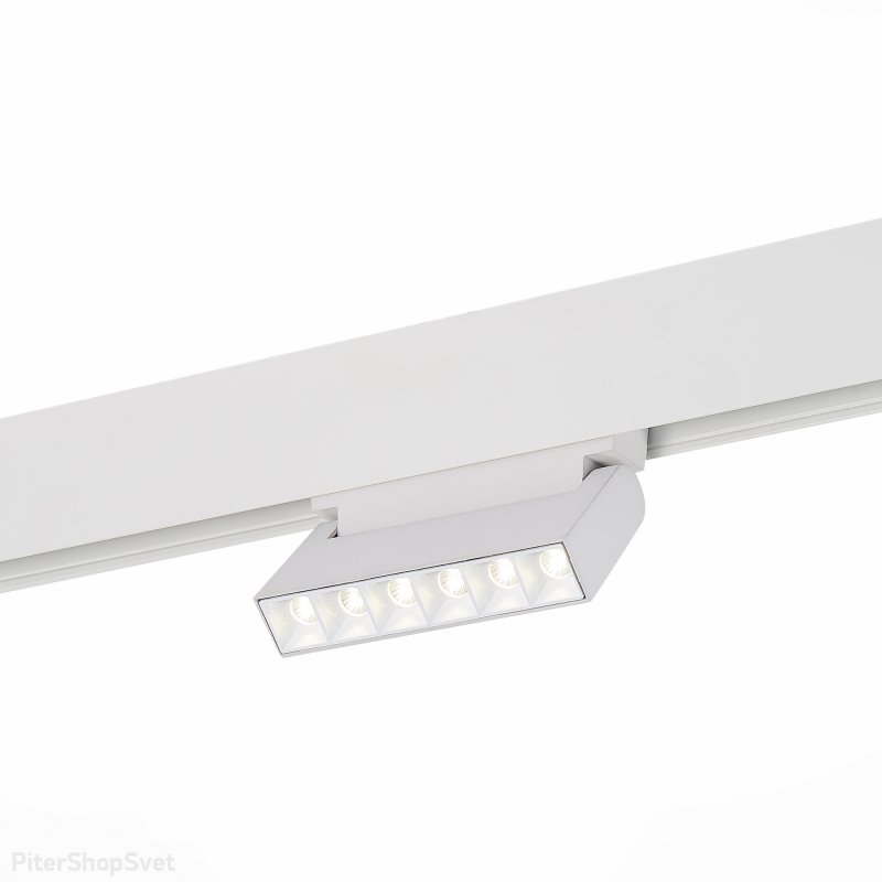 Белый трековый светильник 6Вт 4000К для магнитного шинопровода «NANE» ST364.546.06