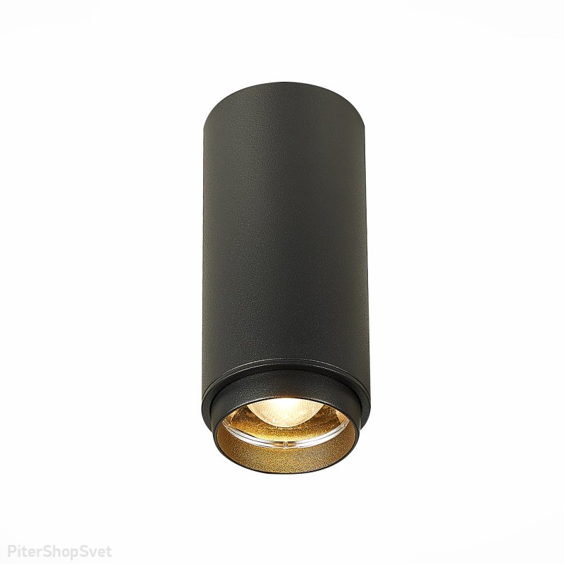 Накладной потолочный светильник цилиндр 10Вт 3000К с регулируемым углом рассеивания «Zoom» ST600.432.10
