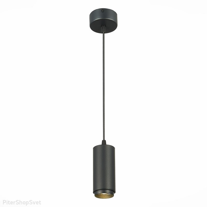 Черный подвесной светильник 10Вт 4000К с регулируемым углом 15-60Вт «Zoom» ST600.443.10