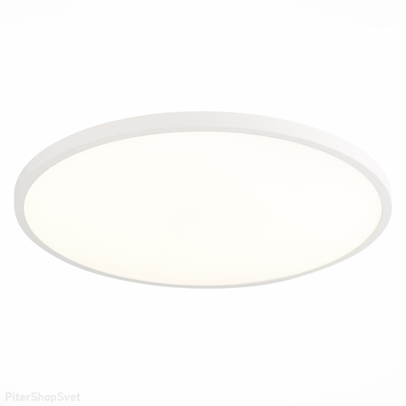 Белый плоский потолочный светильник Ø60см 48Вт 4000К ST601.542.48
