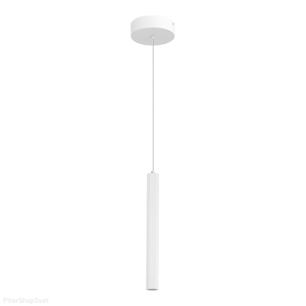 Белый подвесной светильник стержень 6Вт 4000К ST614.503.06