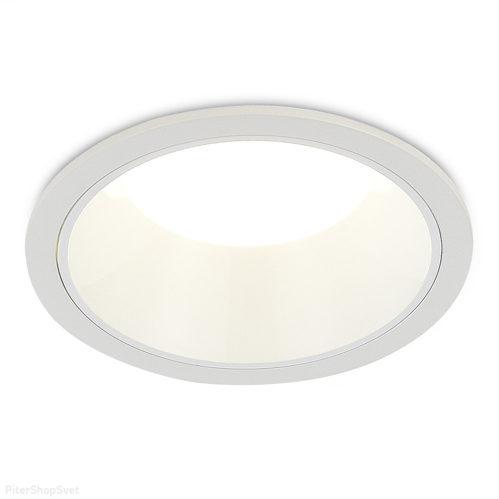 Белый круглый встраиваемый светильник 12Вт 4000К ST755.548.12