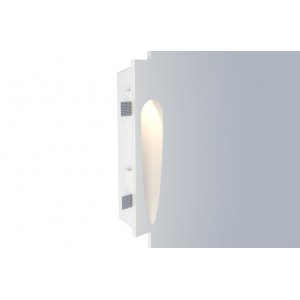 Встраиваемый гипсовый светильник направленного света для установки в стенах из гипсокартона «SUBRA-F