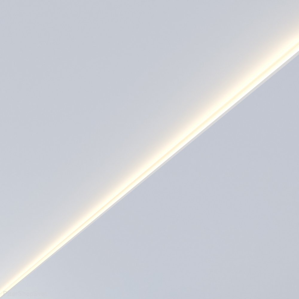 1м Встраиваемый профильный гипсовый светильник отраженного света для установки в потолках и стенах из гипсокартона «SABER 50C» SN 330