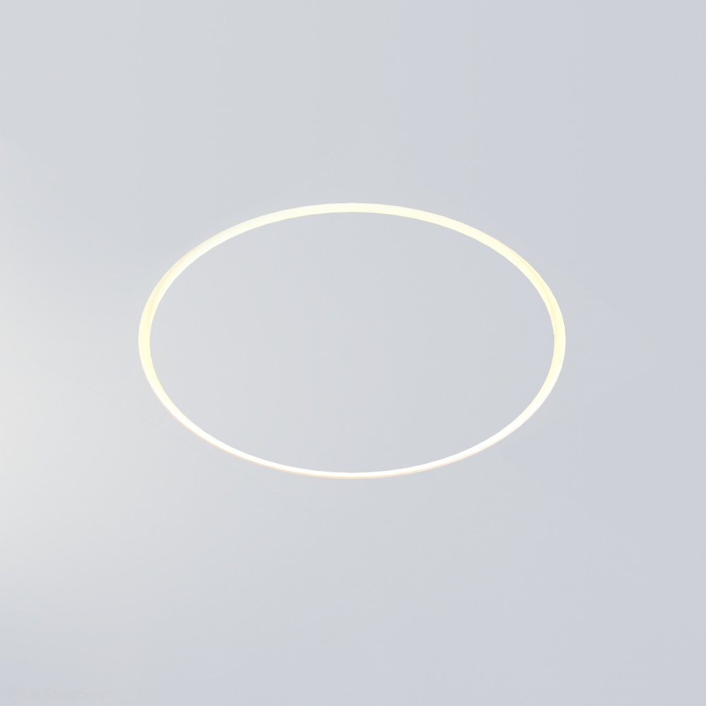1,9м Встраиваемый кольцевой гипсовый светильник отраженного света для установки в потолках из гипсокартона «CALYPSO 1900» SN 650