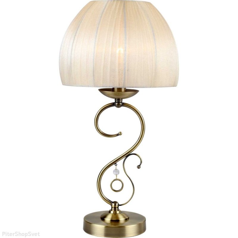 Настенное бра с основанием цвета античной бронзы «Amore» 1009/05/01T