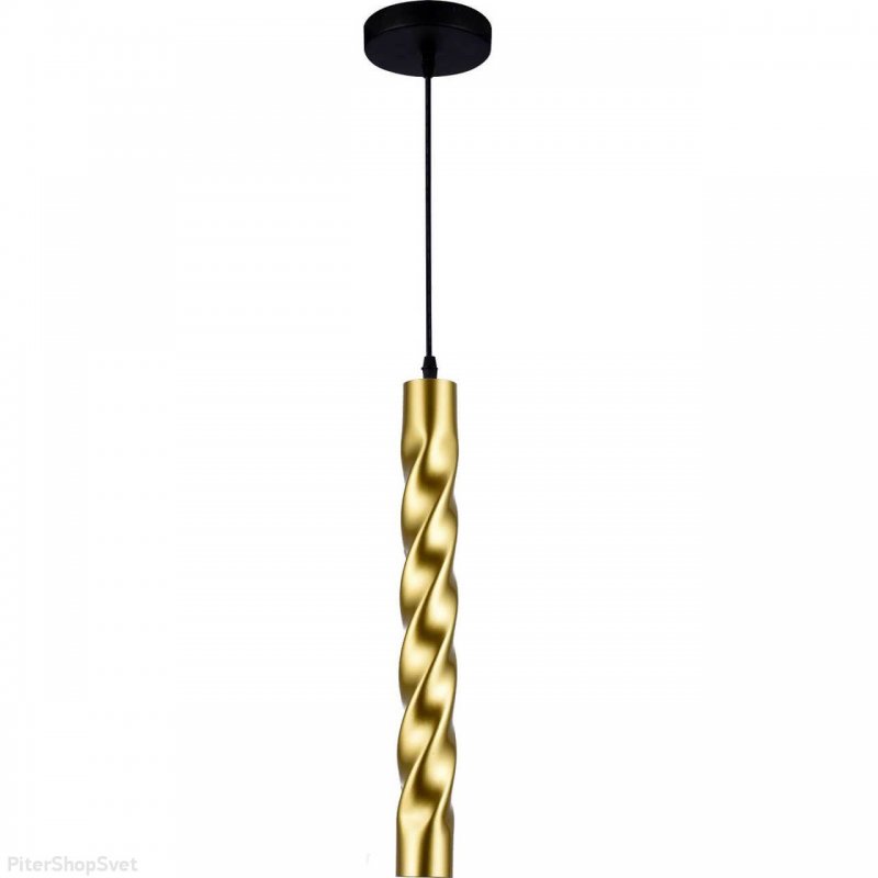 Чёрно-золотой подвесной светильник «Thrill» 2052/03/01P
