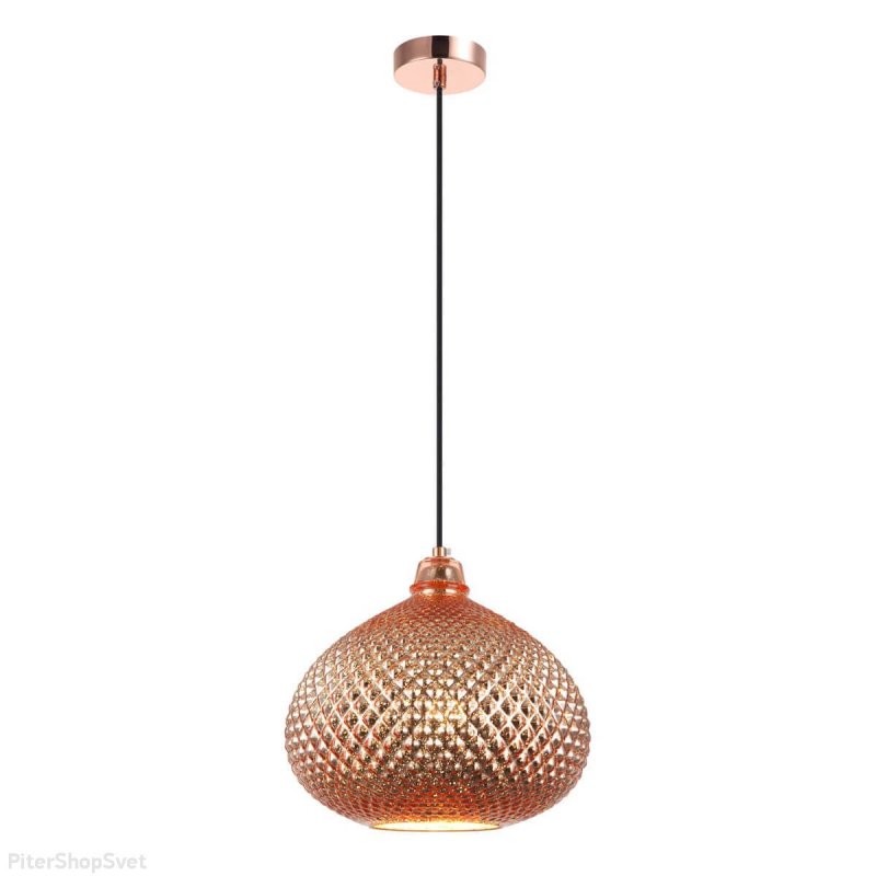 Подвесной светильник медного цвета «Dora» 2109/10/01P