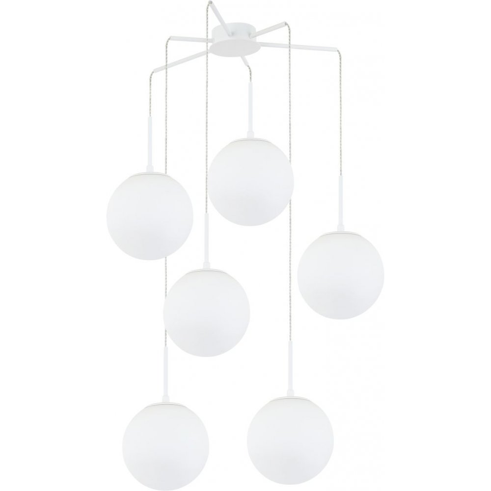 Светильник с подвесами шар на круглом основании «Antell» 2168/01/06P