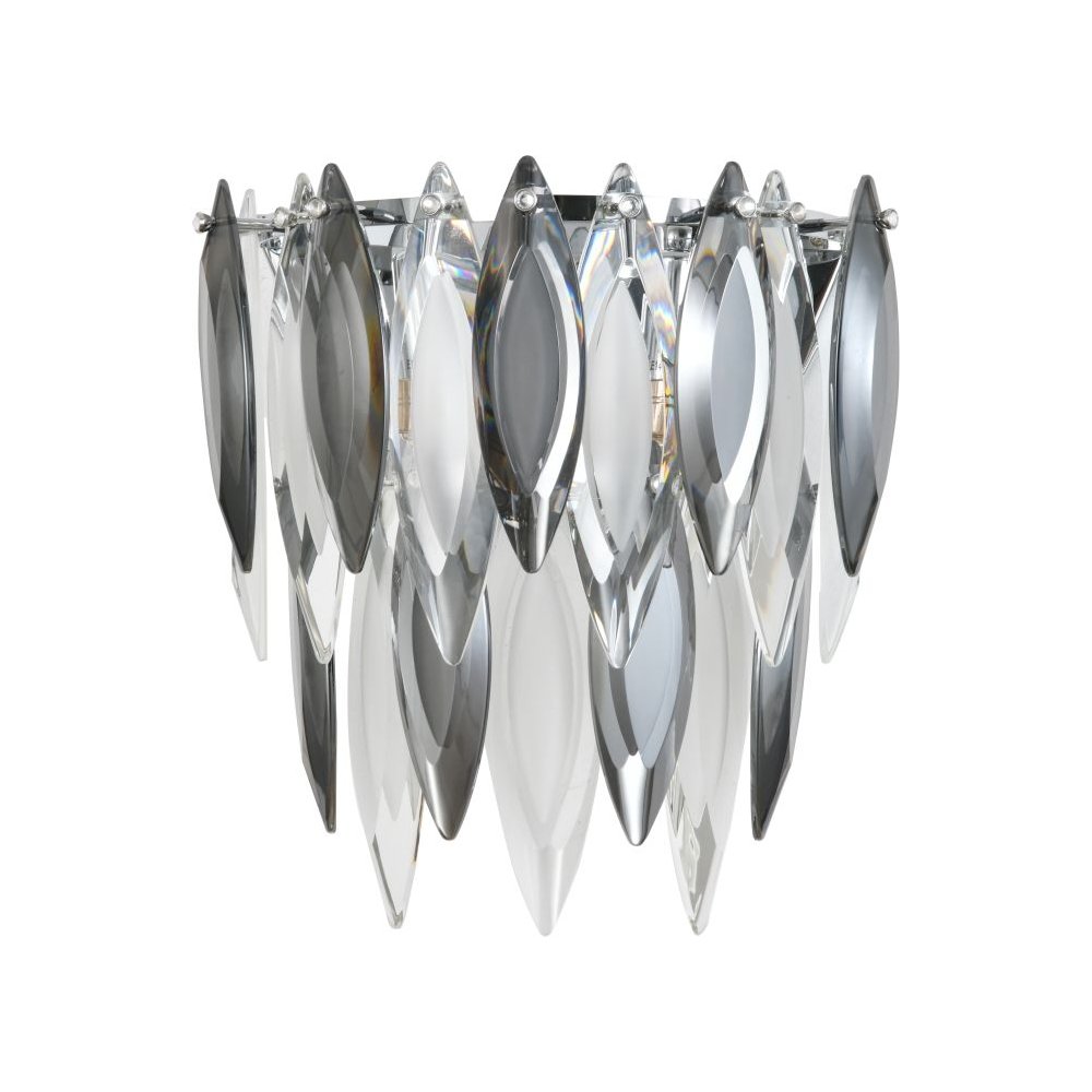 Настенный светильник с хрустальными подвесками «New Ton» 2186/09/02W