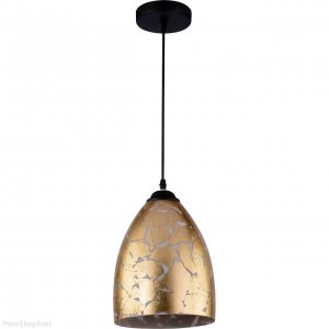 Подвесной светильник с потрескавшейся краской «Lava»