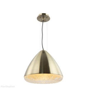 Купольный подвесной светильник с плафоном «Senso»