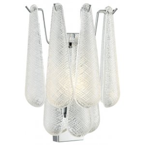 Настенный светильник с хрустальными подвесками «Prefecto»