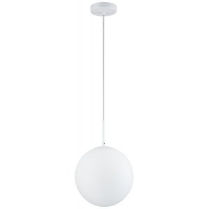 Белый подвесной светильник с плафоном шар 25см «Antell»