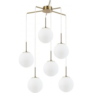 Светильник с подвесами шар на круглом основании «Antell»