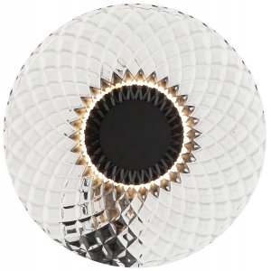 Декоративный плоский круглый настенный светильник подсветка «Portu»