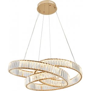 Хрустальная подвесная люстра 100Вт 3000-6500К с пультом «Vintage»