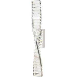 Хрустальный настенный светильник 18Вт 3000-6000К с пультом «Vintage»