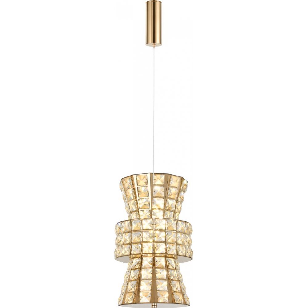 Хрустальный подвесной светильник 30Вт 3000-6000К с пультом «Karnelli» 4024/03/01P