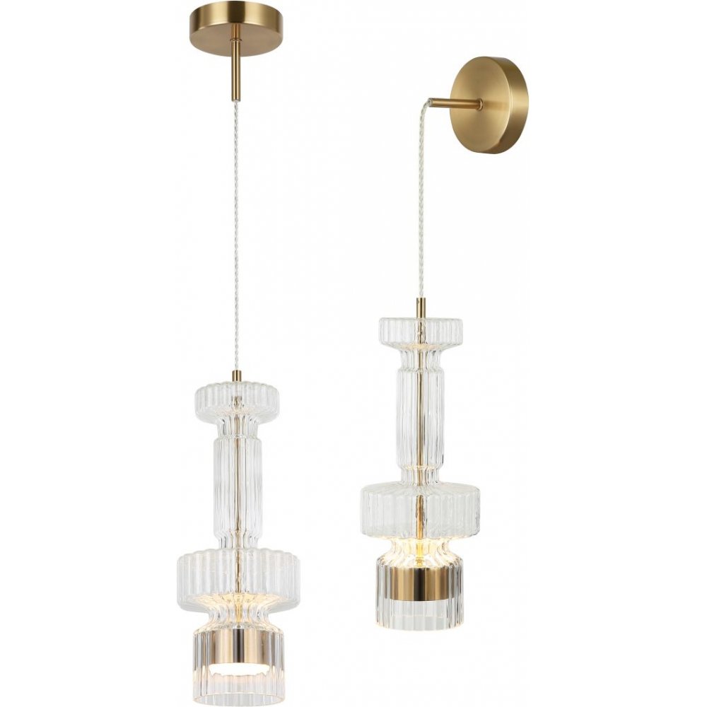 Подвесной / настенный светильник 21Вт 3000К «Down Up» 4030/05/01PW