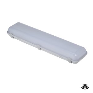 Линейный накладной светильник 67см 34Вт 5000К 120 град. IP65 с датчиком движения «Компромисс 4»