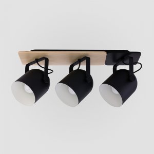 Тройной спот 2631 Spectro Black