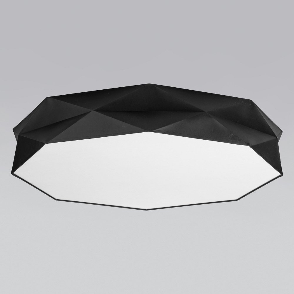 Круглый потолочный светильник 86см 4227 kantoor black