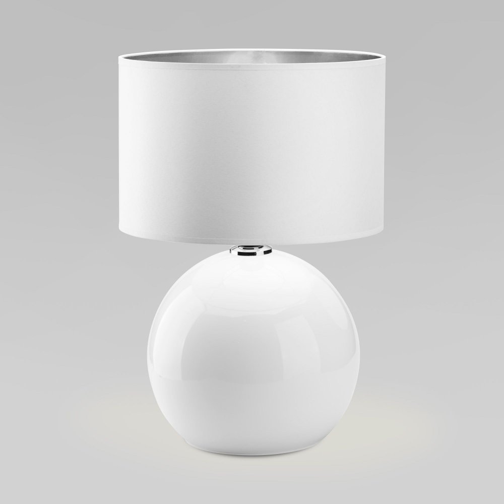 Белая настольная лампа «Palla» 5079